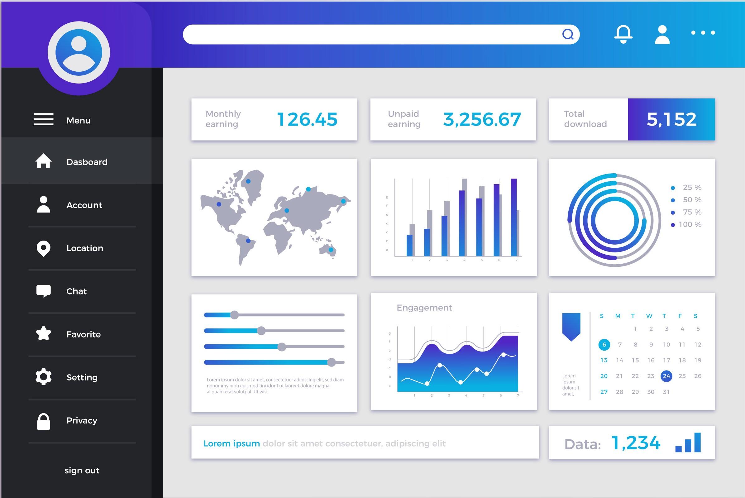 Web App Dashboard